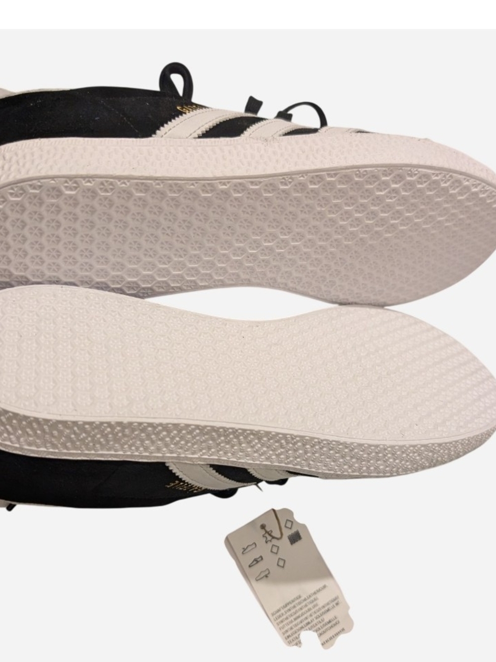 adidas Womens Black & White Classic Sneaker - Picture 7 of 9